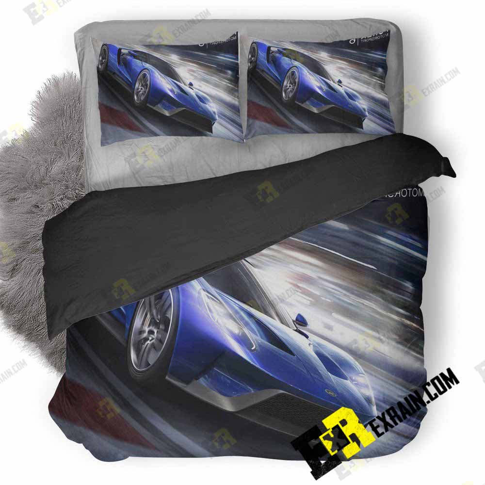 Ford Gt Forza Motosport 3D Customized Duvet Cover Bedding Set