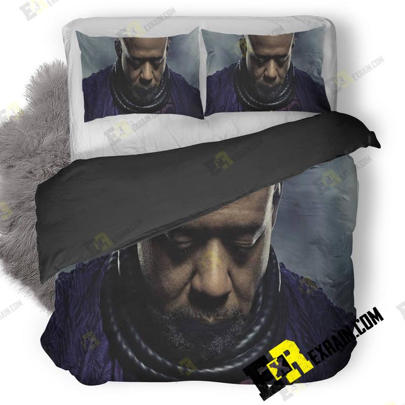 Forest Whitaker In Black Panther Poster 5K K 3D Customized Duvet Cover Bedding Set