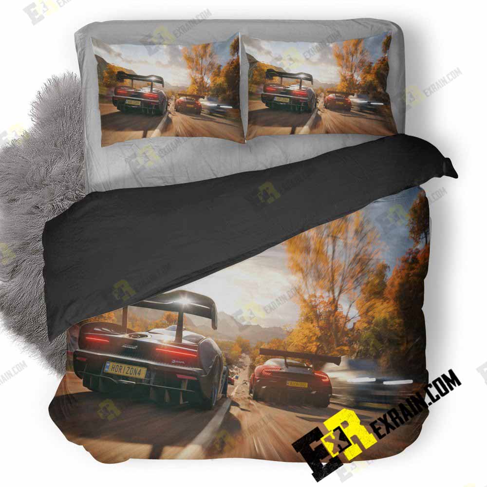 Forza Horizon Ad 3D Customized Duvet Cover Bedding Set