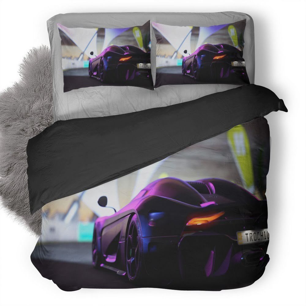 Forza Horizon Koenigsegg Regera 3D Customized Duvet Cover Bedding Set
