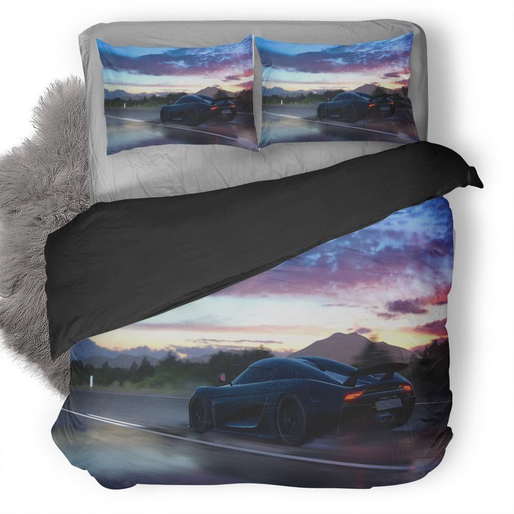 Forza Horizon Koenigsegg Regera 3D Customized Duvet Cover Bedding Set