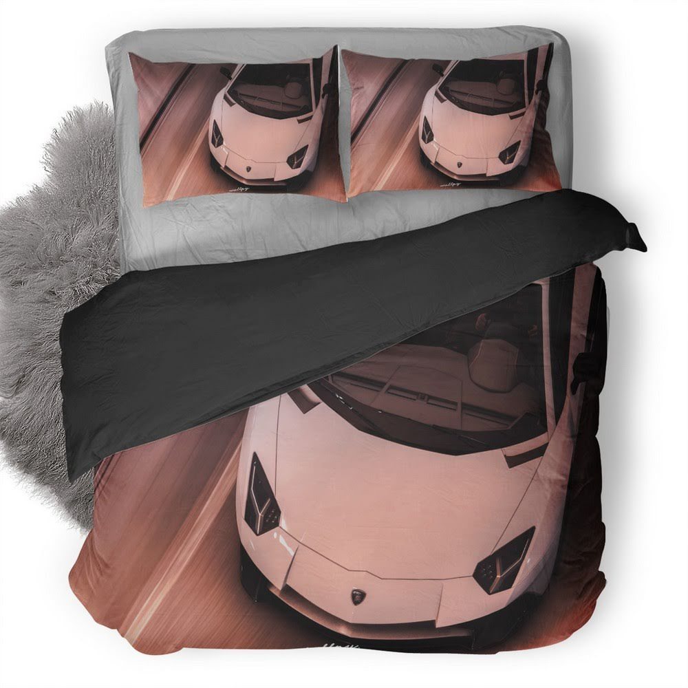 Forza Horizon Lamborghini Huracan 3D Customized Duvet Cover Bedding Set