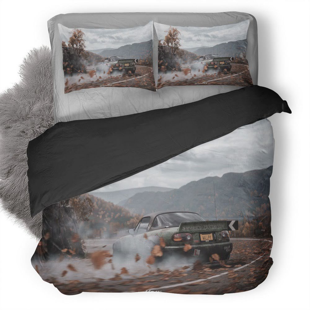 Forza Horizon Mazda Rx7 3D Customized Duvet Cover Bedding Set