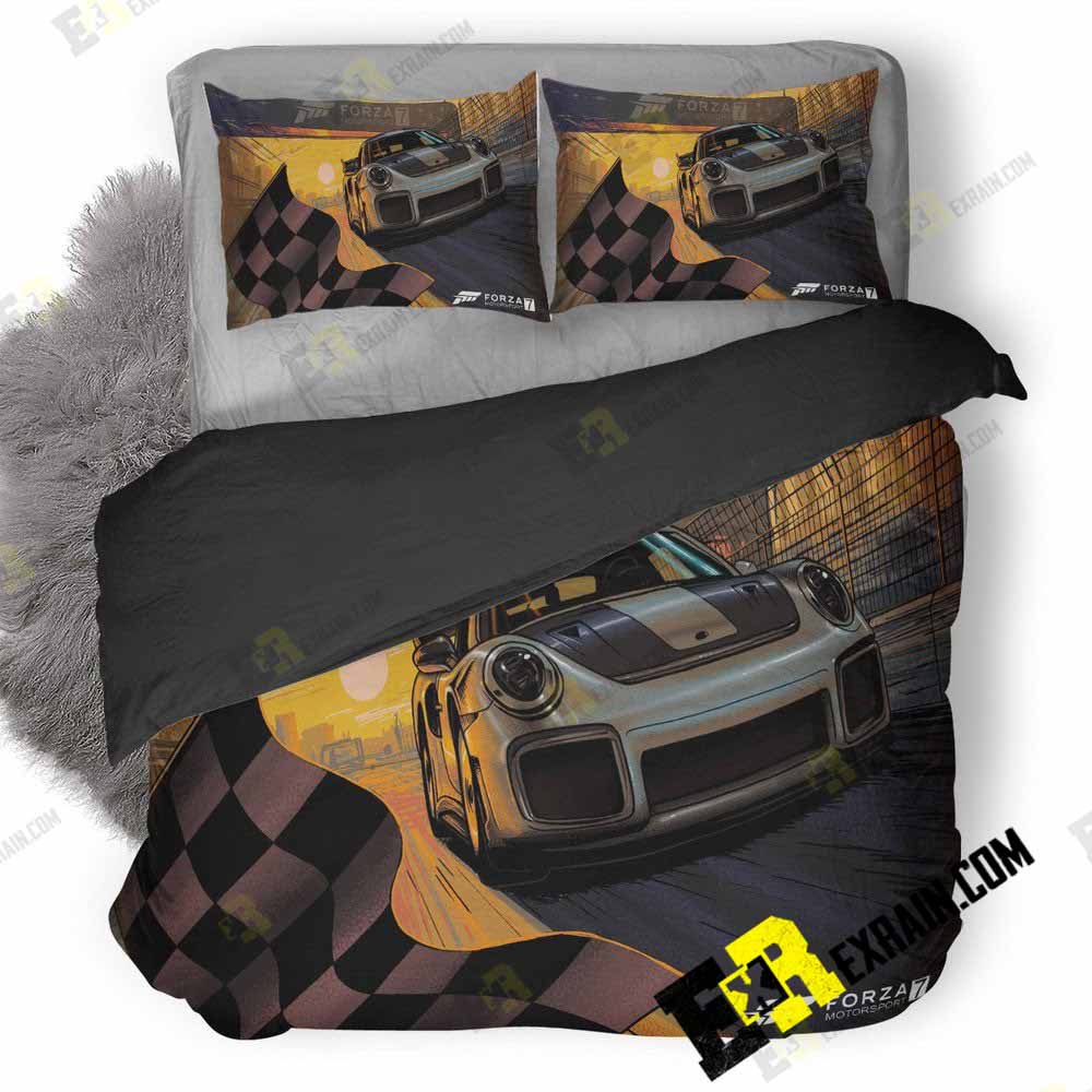 Forza Motorsport Artwork Rc 3D Customized Duvet Cover Bedding Set