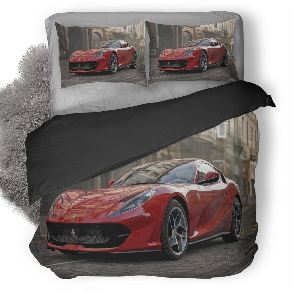Forza Motorsport Ferrari 3D Customized Duvet Cover Bedding Set
