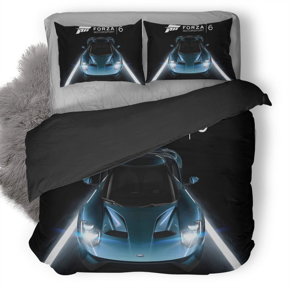 Forza Motorsport Ford Gt 3D Customized Duvet Cover Bedding Set