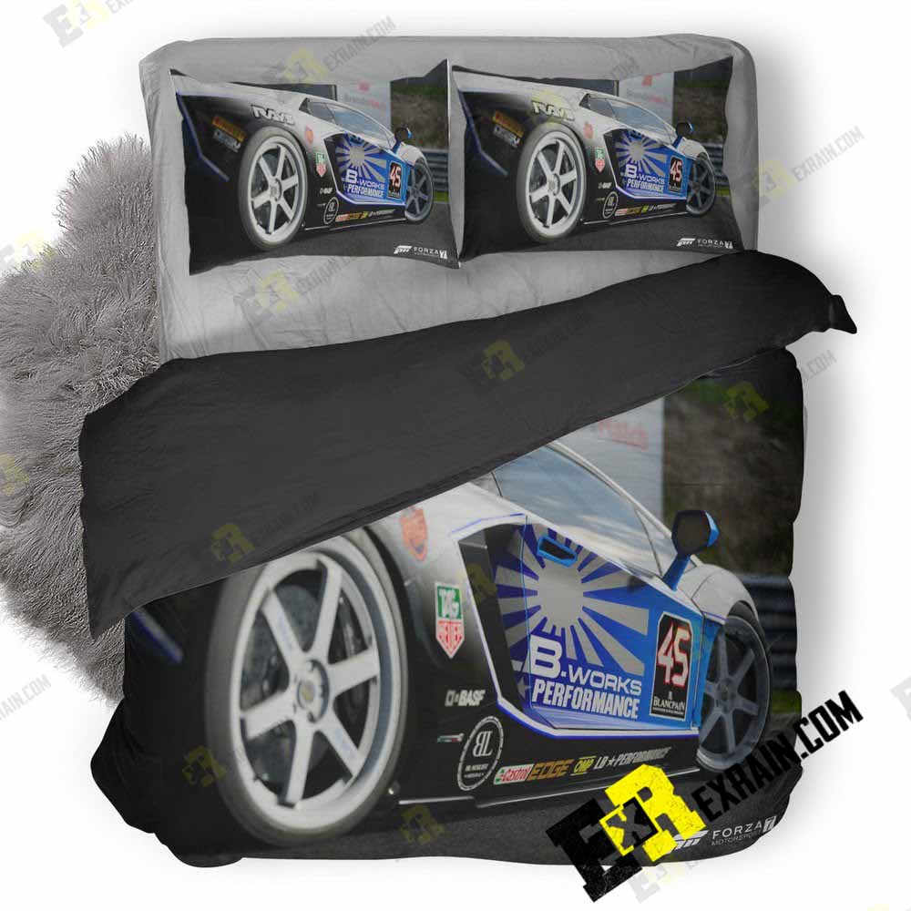 Forza Motorsport Lamborghini Aventador Lp700 Z1 3D Customized Duvet Cover Bedding Set