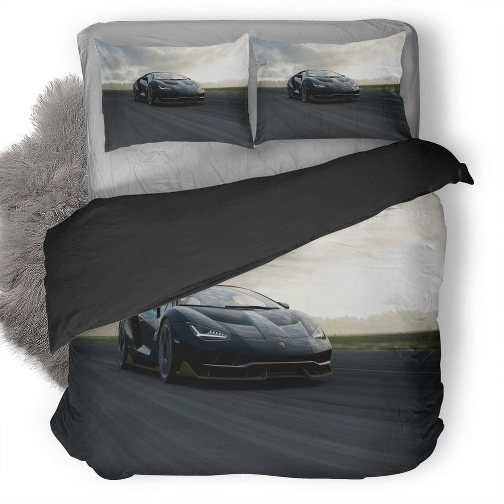 Forza Motorsport Lamborghini Centenario 3D Customized Duvet Cover Bedding Set