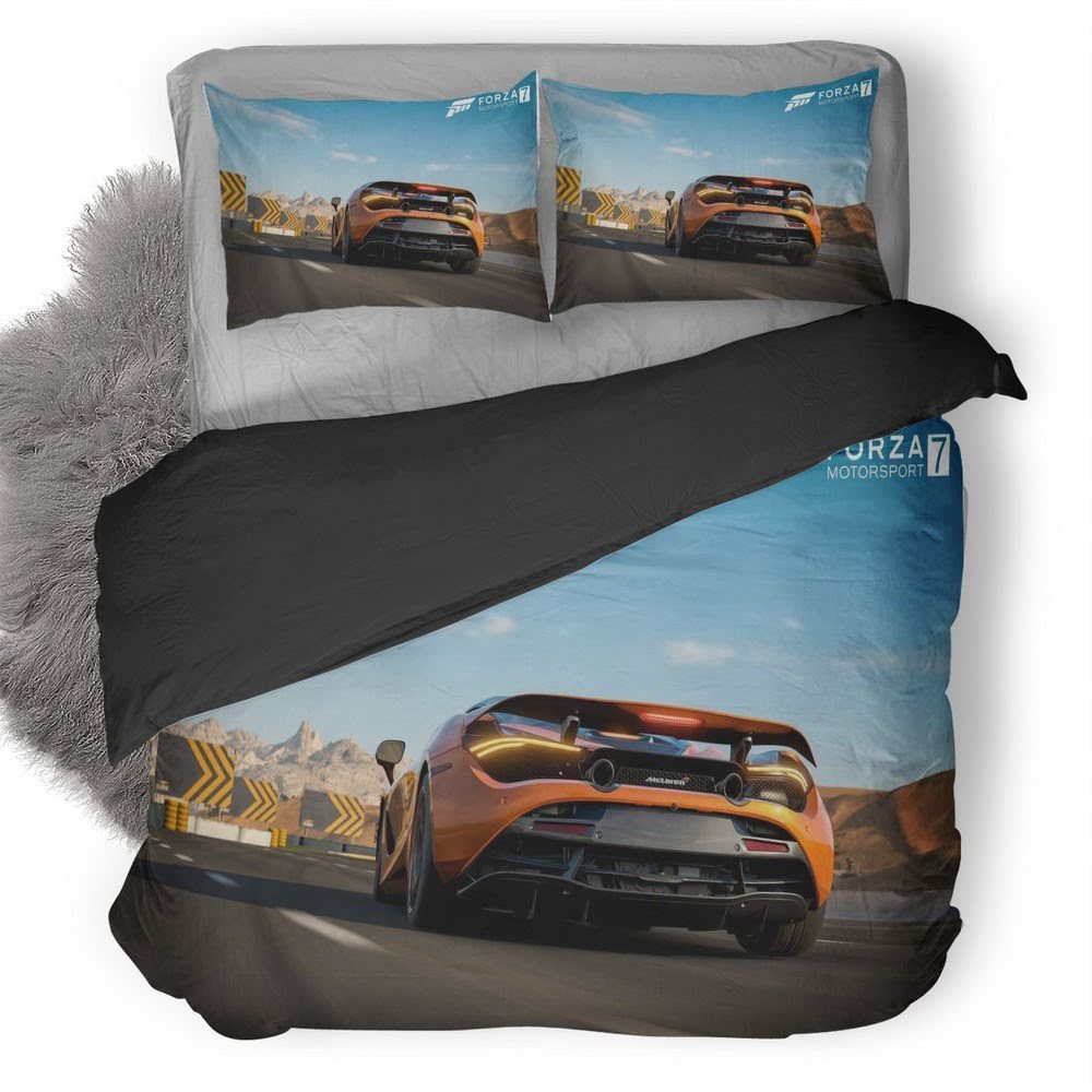 Forza Motorsport Mclaren 3D Customized Duvet Cover Bedding Set