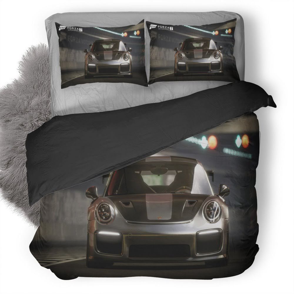 Forza Motorsport Porsche 3D Customized Duvet Cover Bedding Set