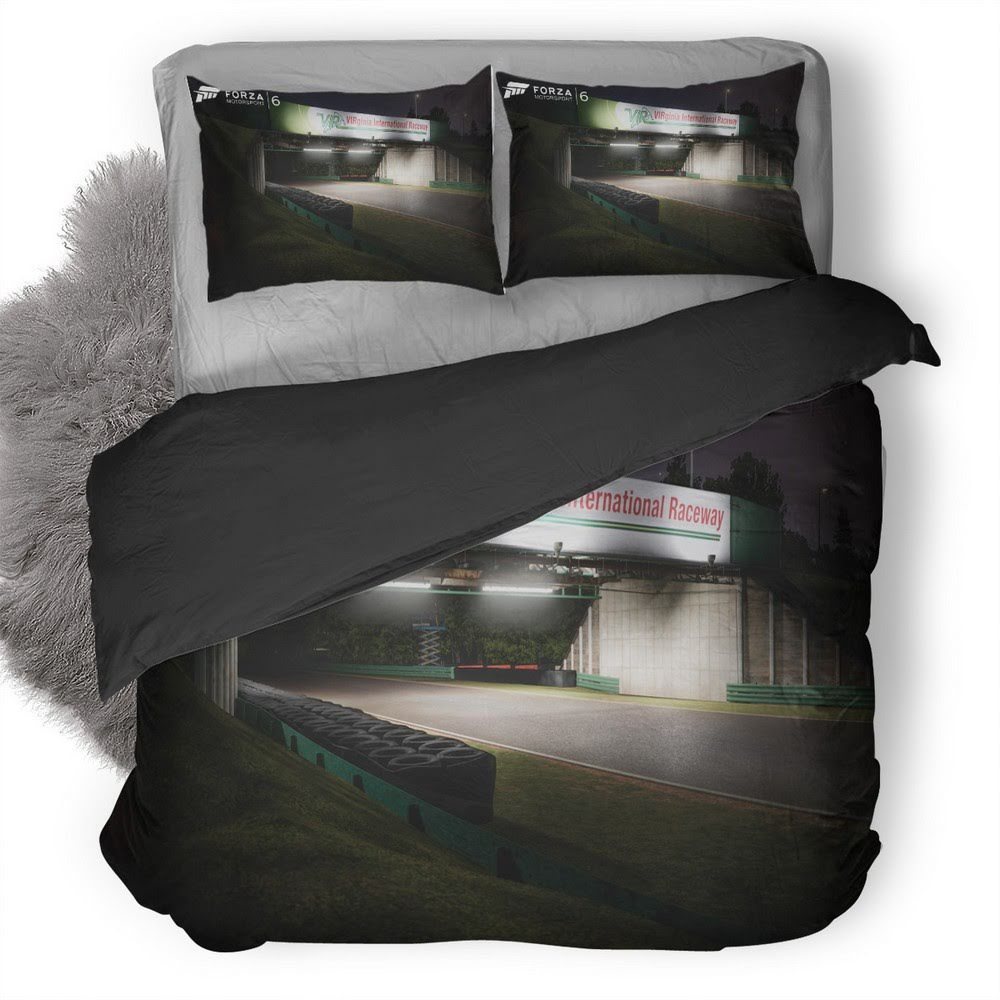 Forza Motorsport Virginia International Raceway 3D Customized Duvet Cover Bedding Set