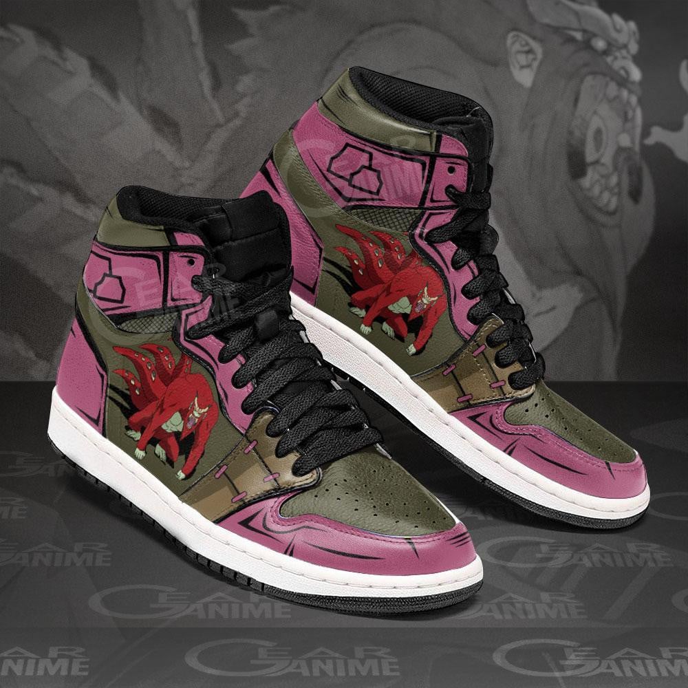 Four Tailed Best JD1s Sneakers Monkey Beast Anime Shoes, Air Jordan Hightop
