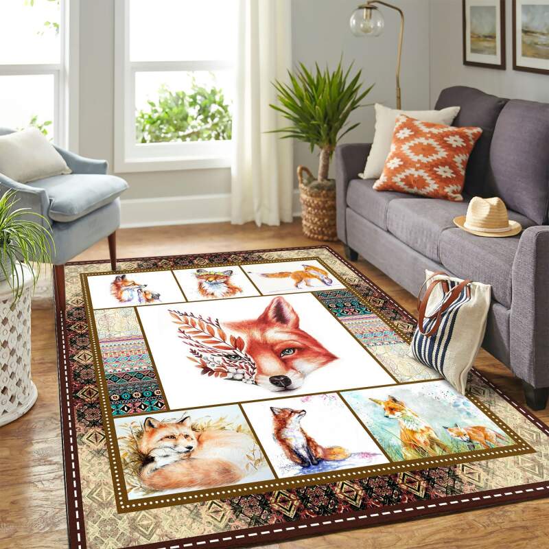 Foxes Mk Carpet Area Rectangle Rug
