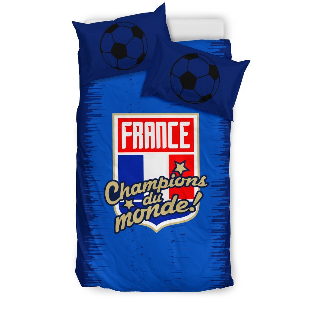 France Champions 3D Customized Duvet Cover Bedding Set