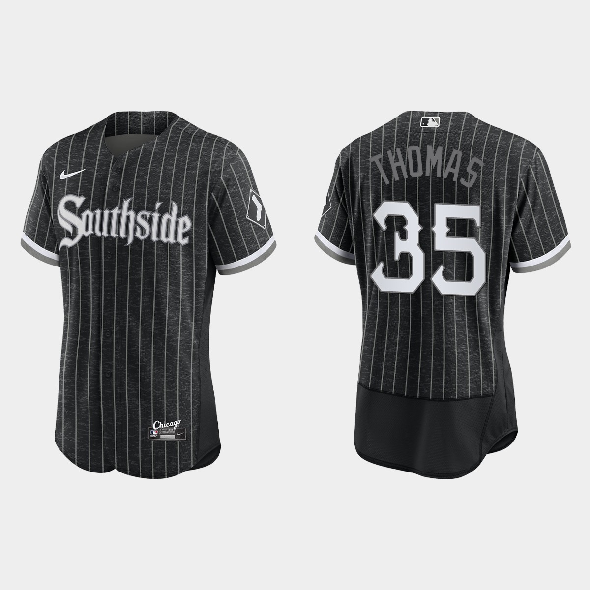 Frank Thomas Chicago White Sox 2021 City Connect Jersey - Black