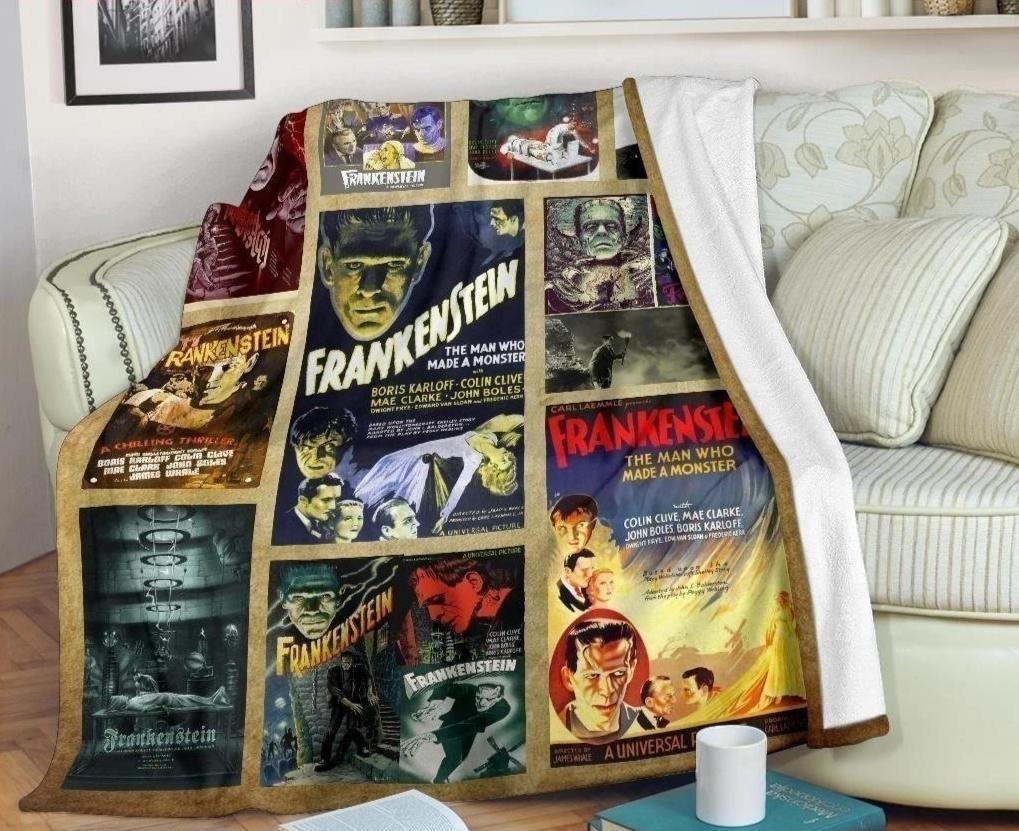 Frankenstein 1931 Fleece Blanket