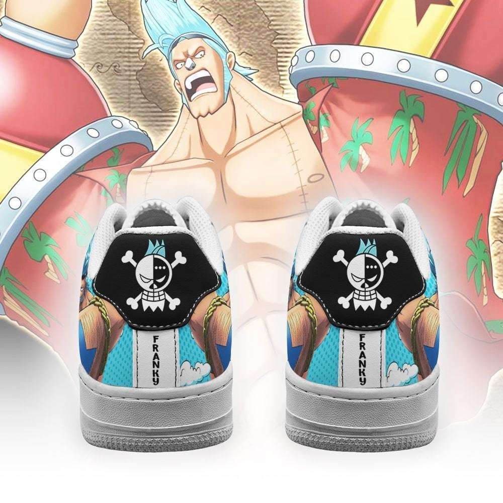 Franky Air Sneakers Custom Anime One Piece Shoes