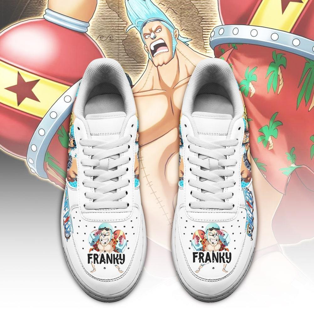 Franky Air Sneakers Custom Anime One Piece Shoes