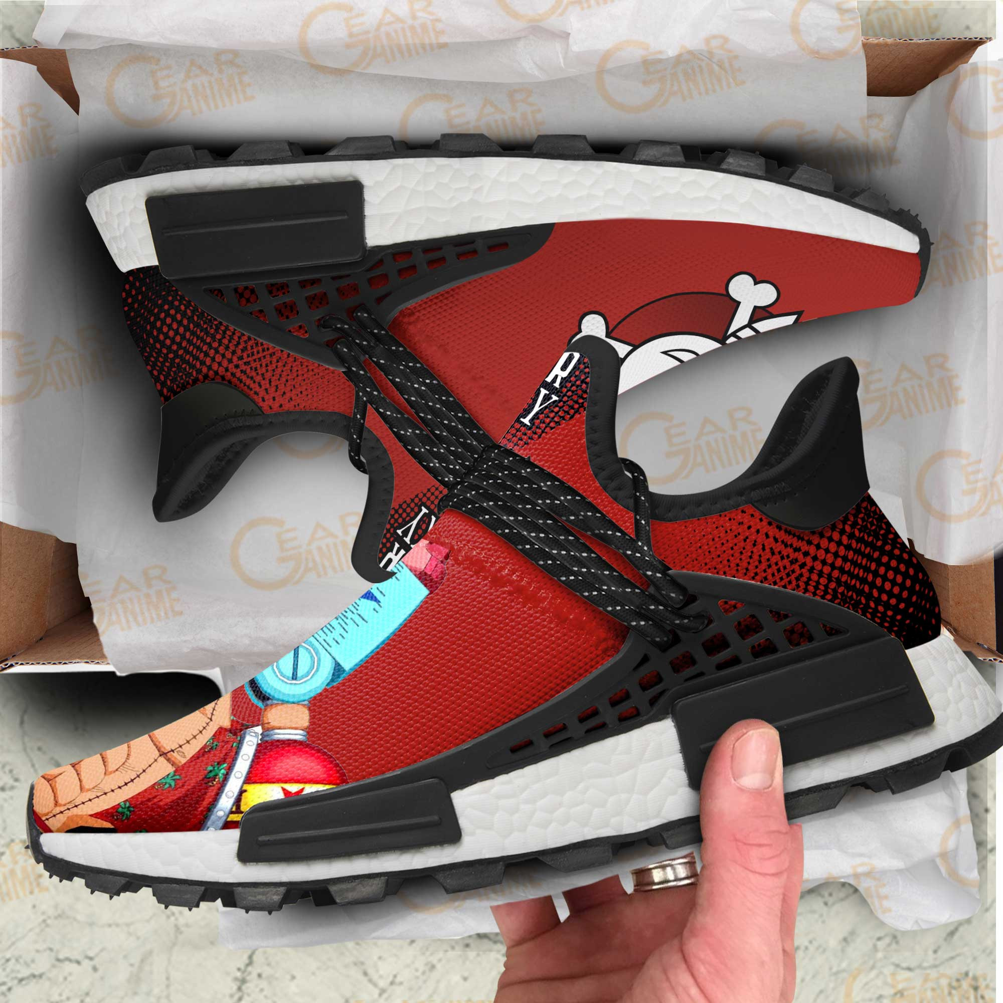 Franky Shoes Super One Piece Anime Shoes, NMD Shoes