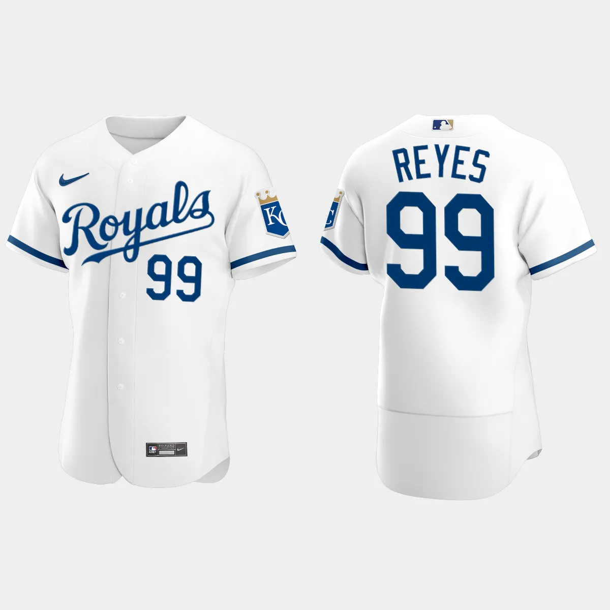 Franmil Reyes Kansas City Royals Jersey - White