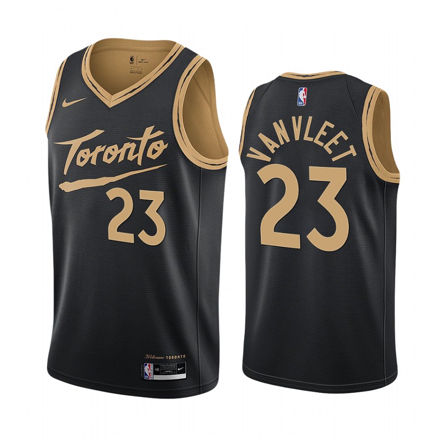 Fred VanVleet Toronto Raptors Black City Edition 2020-21 Jersey