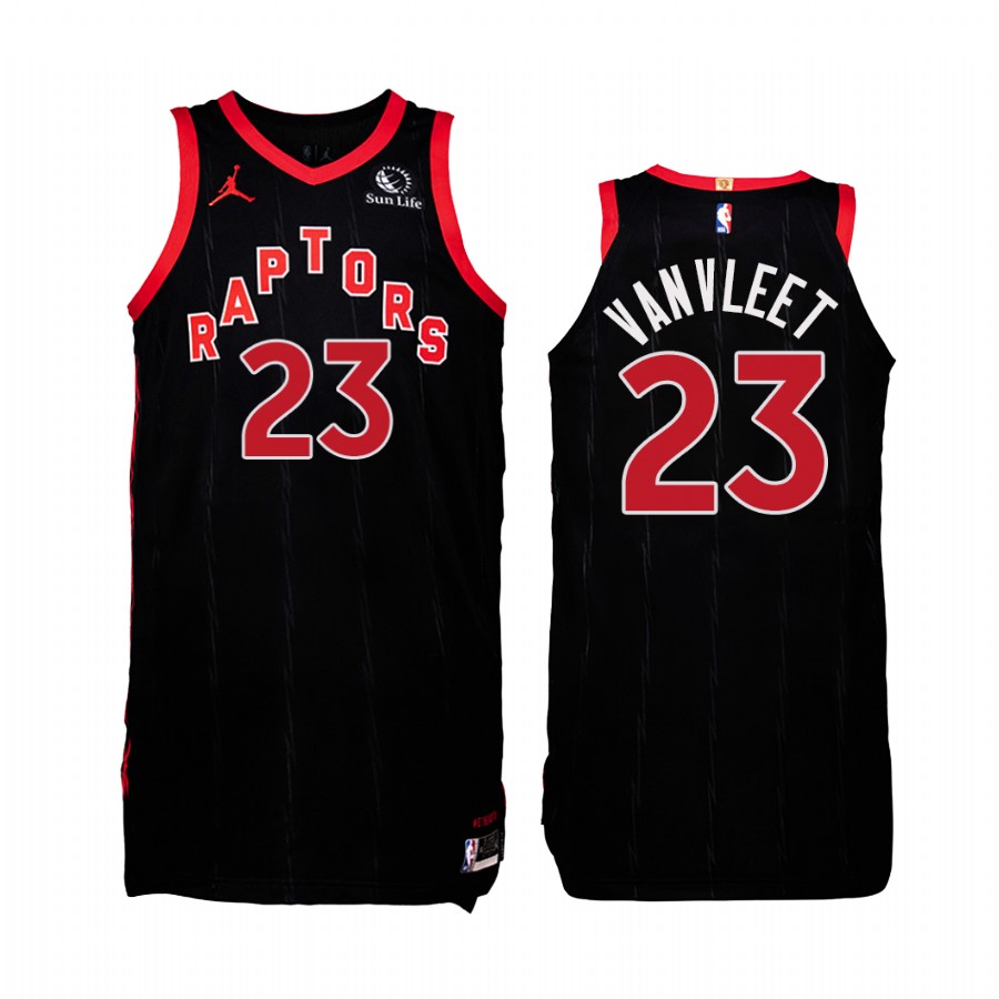 Fred VanVleet Toronto Raptors Black Statement 2020-21 Jersey The Defiant