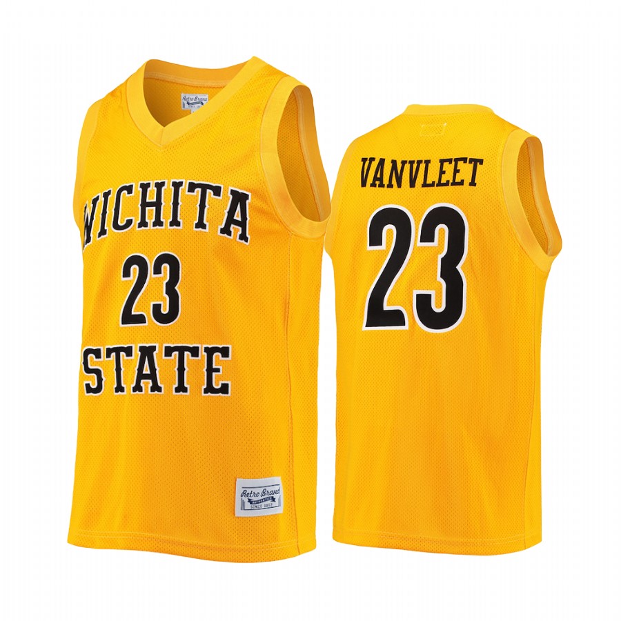 Fred VanVleet Wichita State Shockers Gold Jersey Commemorative Classic