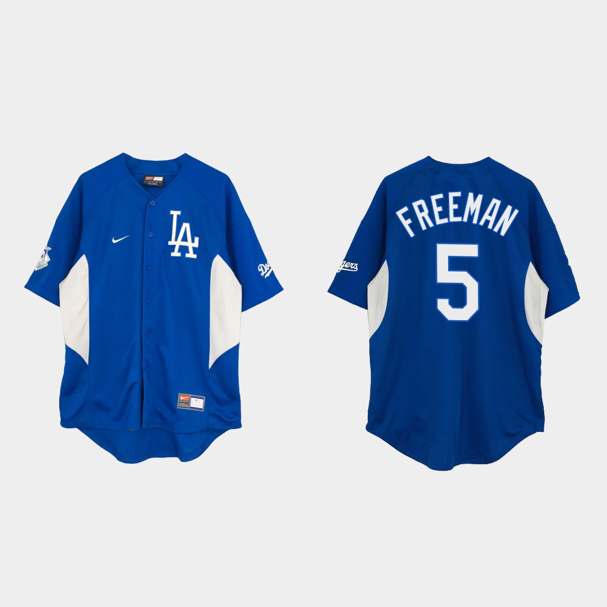 Freddie Freeman Los Angeles Dodgers Vintage Jersey - Royal
