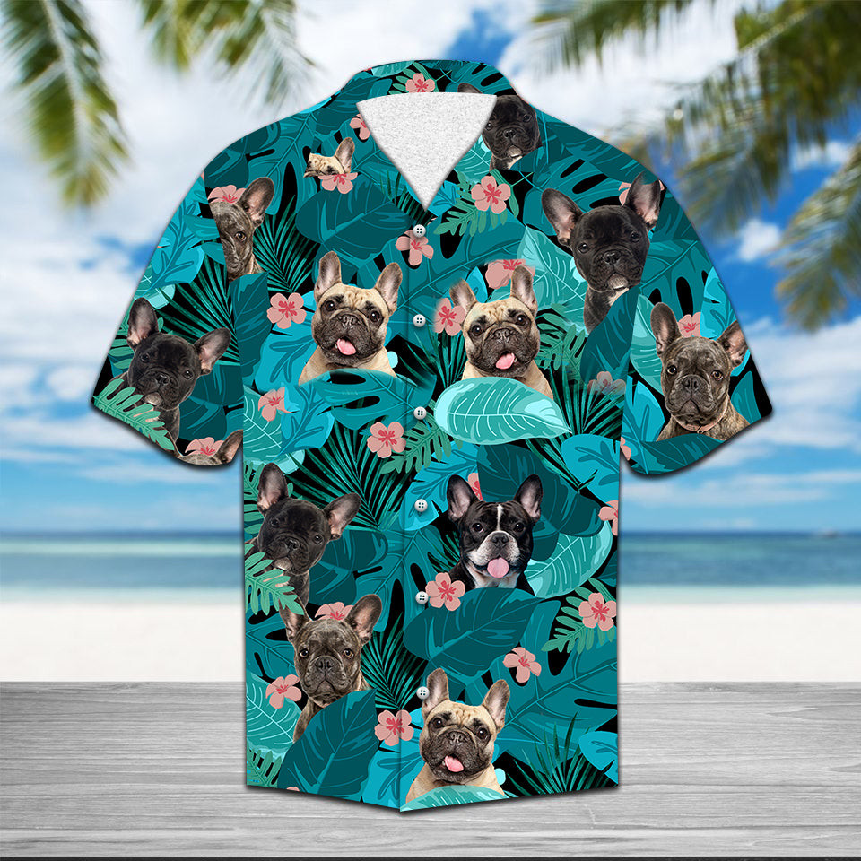 French Bulldog Hawaii Shirt