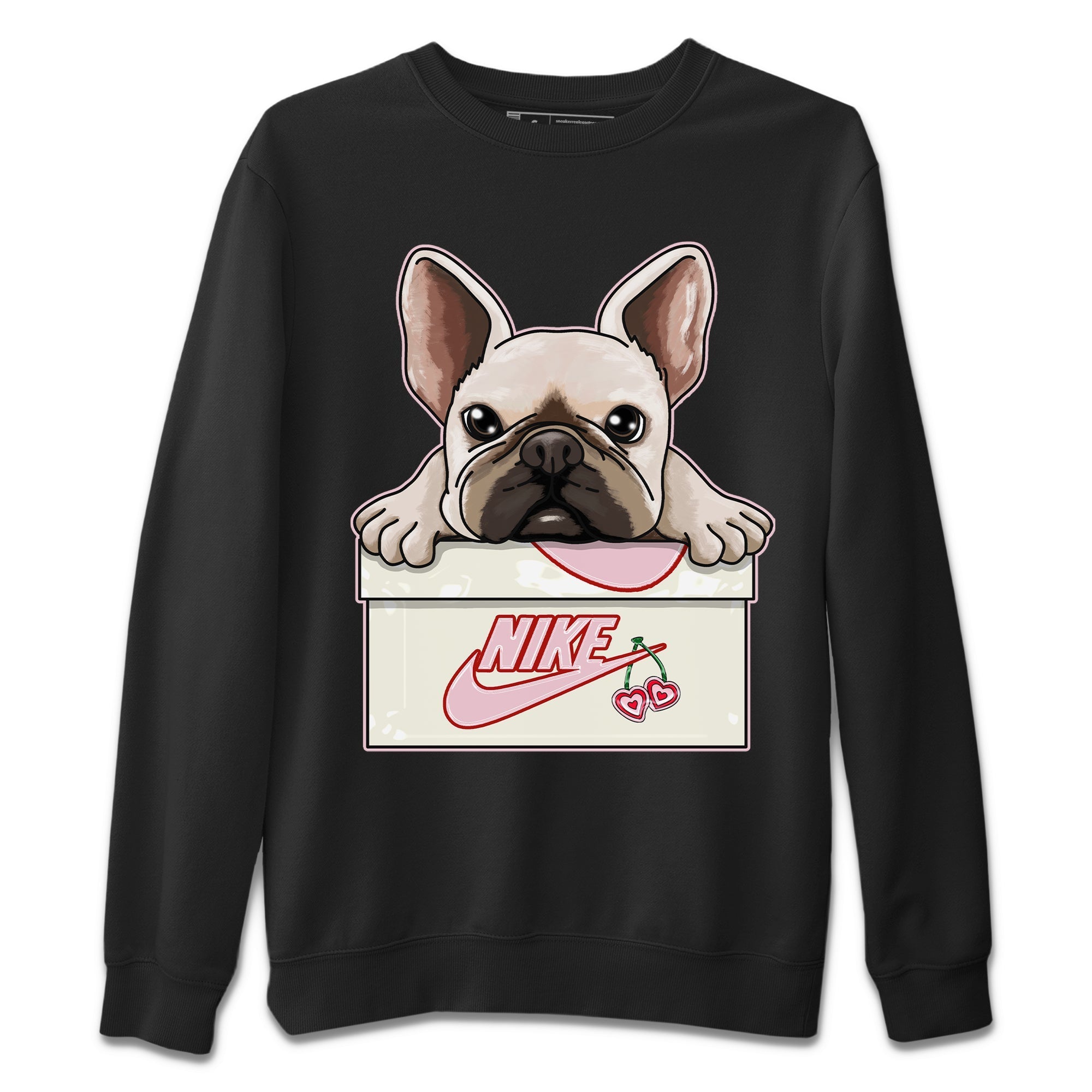 French Bulldog Unisex Sweater – Air Force 1 Valentines Day, Sneakers Matching Sweater