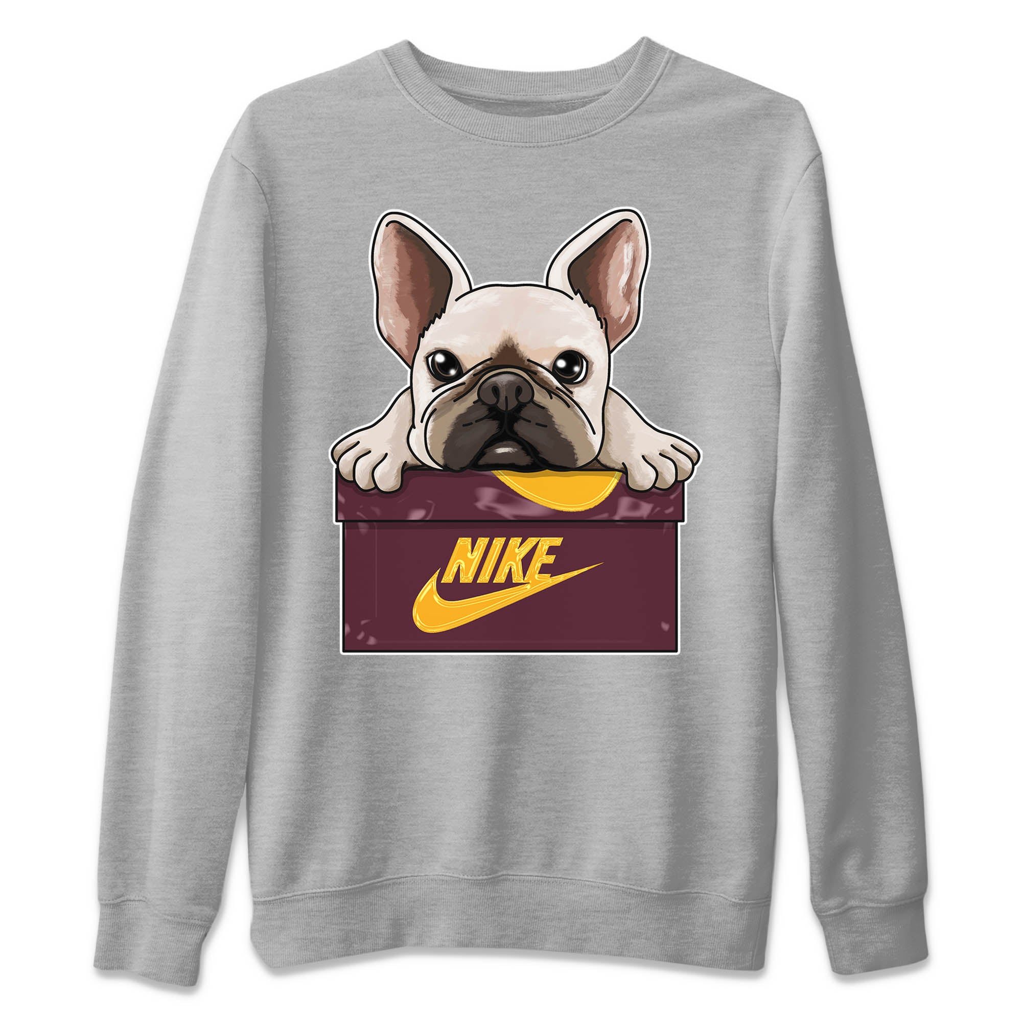 French Bulldog Unisex Sweater – Dunk Arizona State, Sneakers Matching Sweater