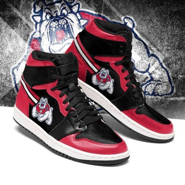 Fresno State Bulldogs NCAA Team Sneakers Gift For Fans High Top Air Jordan Sneaker, Air Jordan Hightop