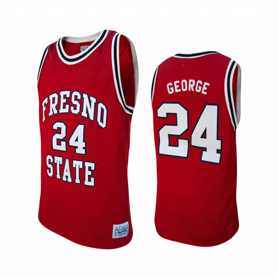 Fresno State Bulldogs Paul George Red Alumni Jersey