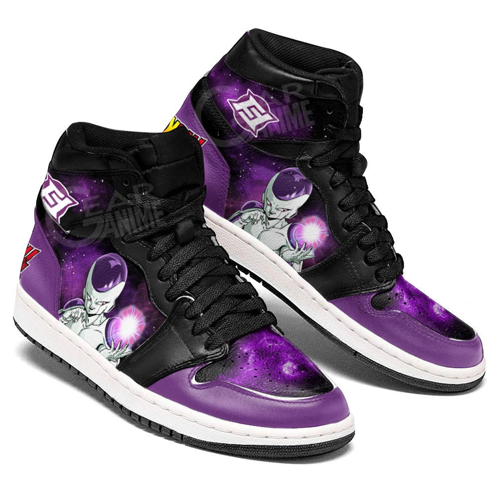 Frieza JD1s Sneakers Dragon Ball Anime Shoes Mix Galaxy, Air Jordan Hightop
