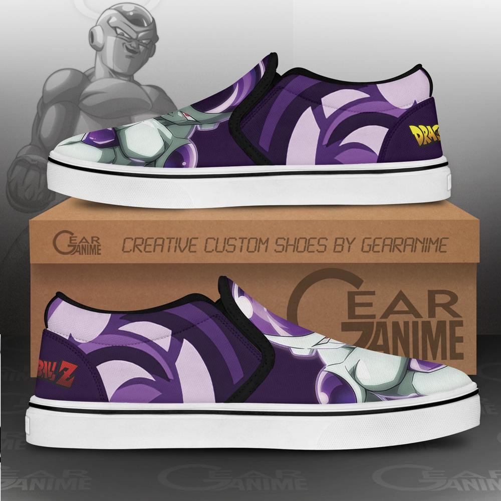 Frieza Slip-On Shoes Canvas Dragon Ball Custom Anime Shoes