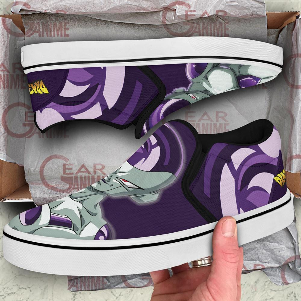 Frieza Slip-On Shoes Canvas Dragon Ball Custom Anime Shoes