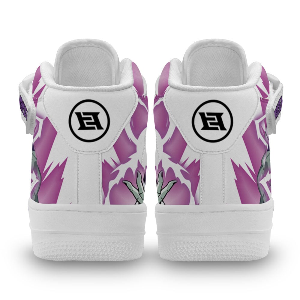 Frieza Sneakers Air Mid Custom Dragon Ball Anime Shoes