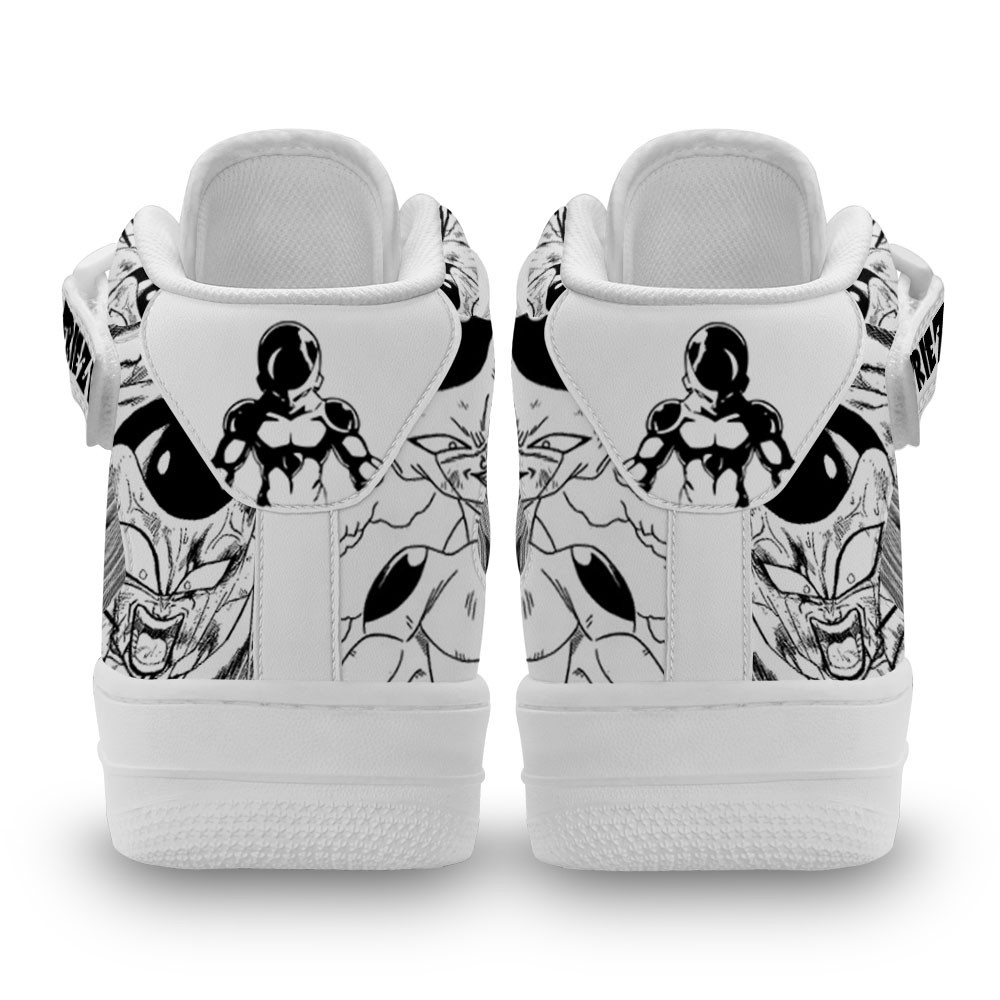 Frieza Sneakers Air Mid Custom Dragon Ball Anime Shoes Mix Manga