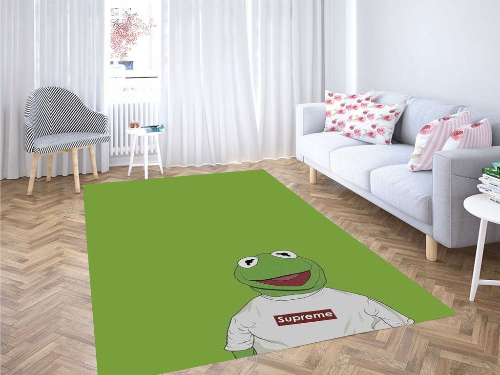 Frog Wallpaper Living Room Modern Carpet Rectangle Rug