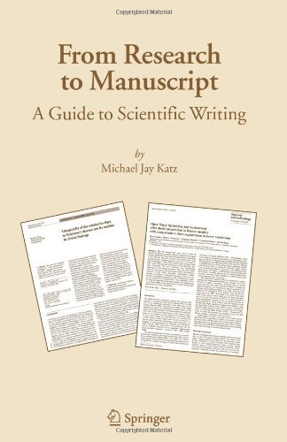 From Research to Manuscript: A Guide to Scientific Writing (PDF/EPUB Version)
