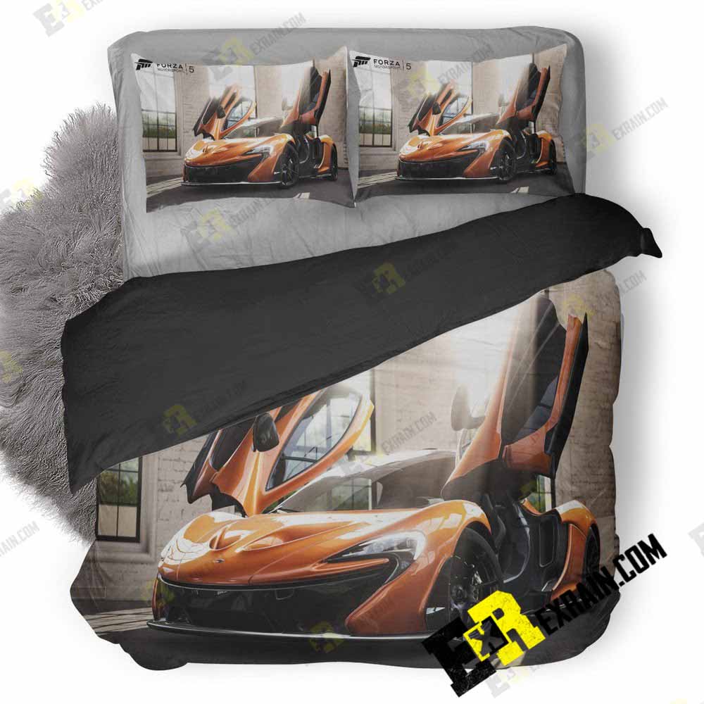 Froza Mclaren 3D Customized Duvet Cover Bedding Set