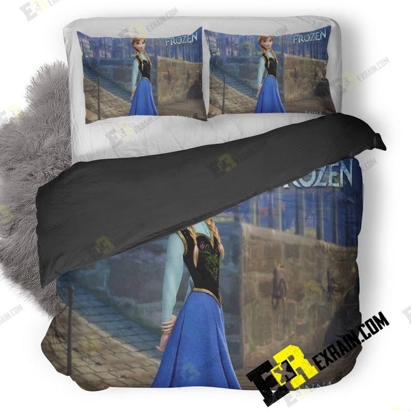 Frozen Anna 3D Customized Duvet Cover Bedding Set