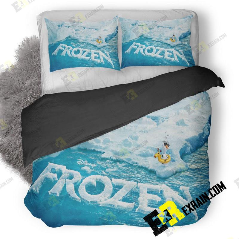 Frozen Movie 3D Customized Duvet Cover Bedding Set