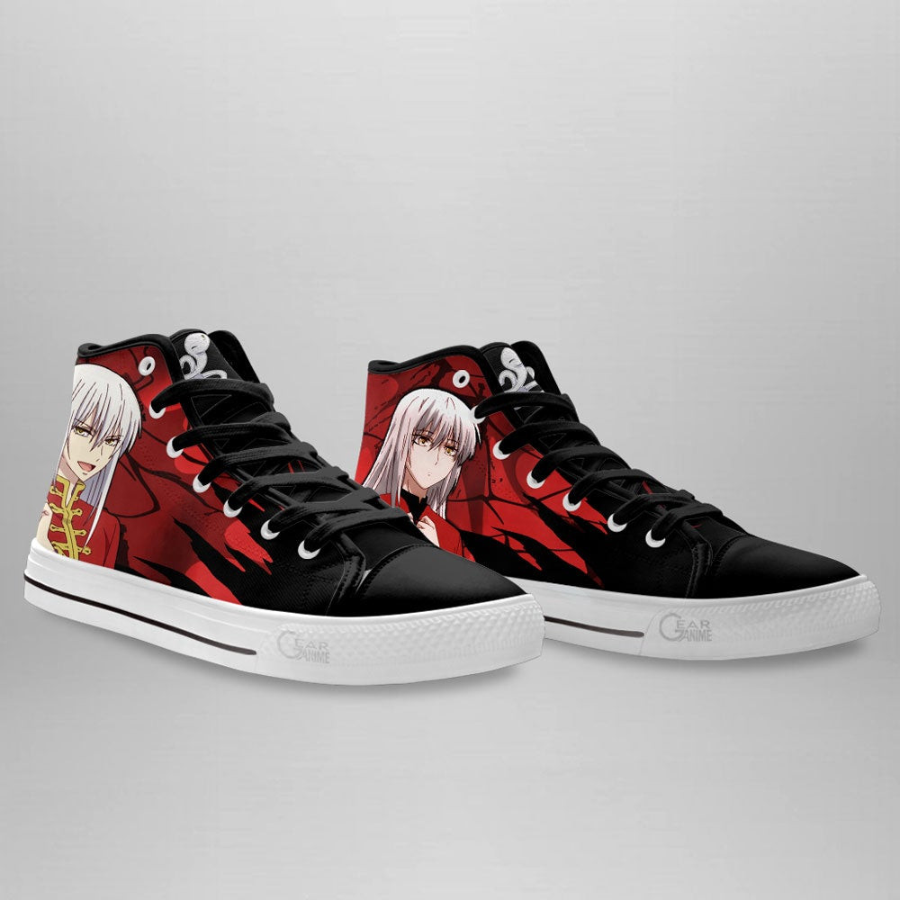 Fruit Basket Ayame Souma High Top Shoes Custom Anime Sneakers