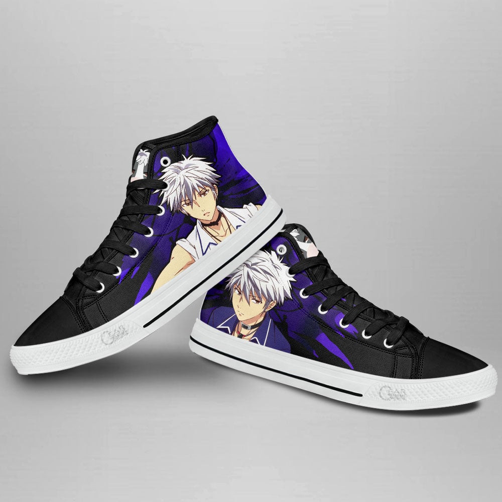 Fruit Basket Hatsuharu Souma High Top Shoes Custom Anime Sneakers