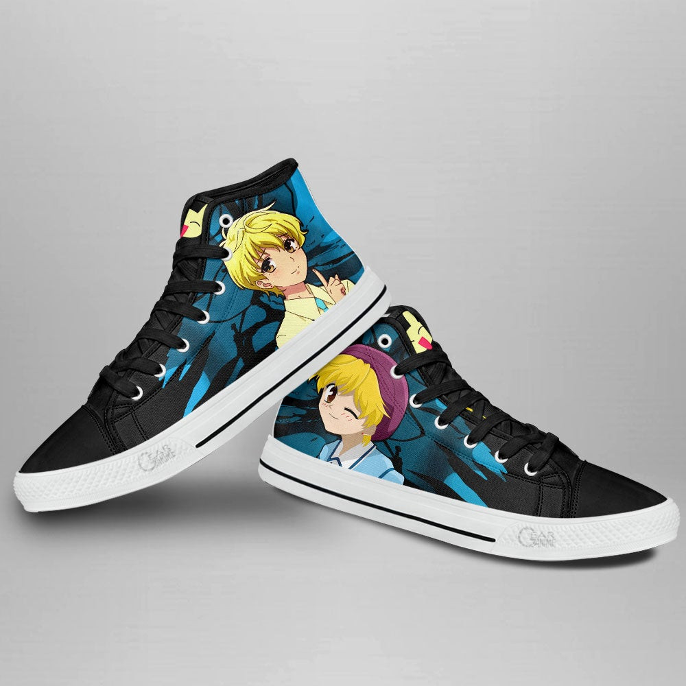 Fruit Basket Momiji Souma High Top Shoes Custom Anime Sneakers