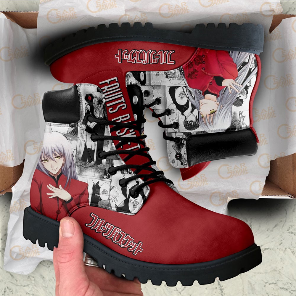 Fruits Basket Ayame Sohma Boots Anime Custom Shoes