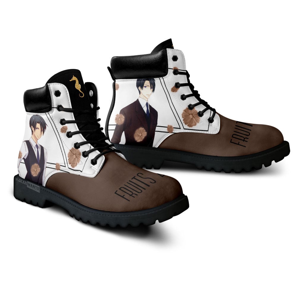 Fruits Basket Hatori Sohma Boots Anime Custom Shoes