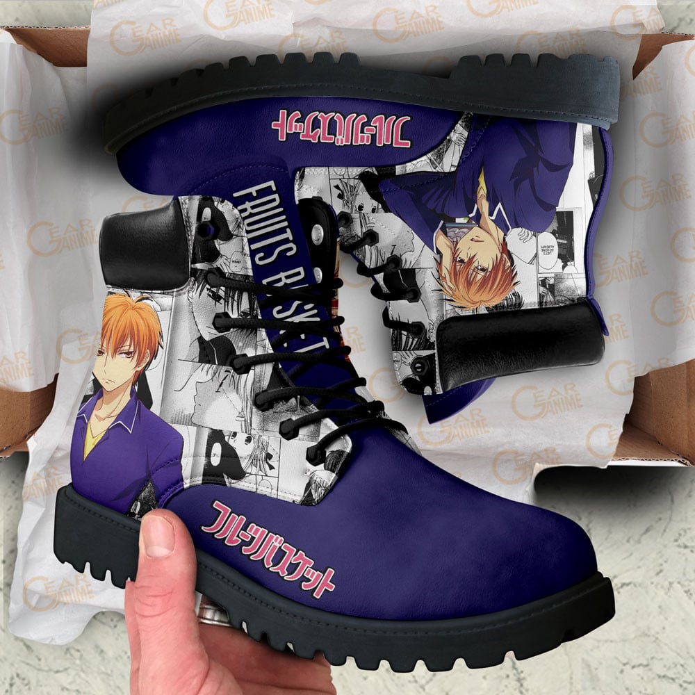 Fruits Basket Kyo Sohma Boots Anime Custom Shoes