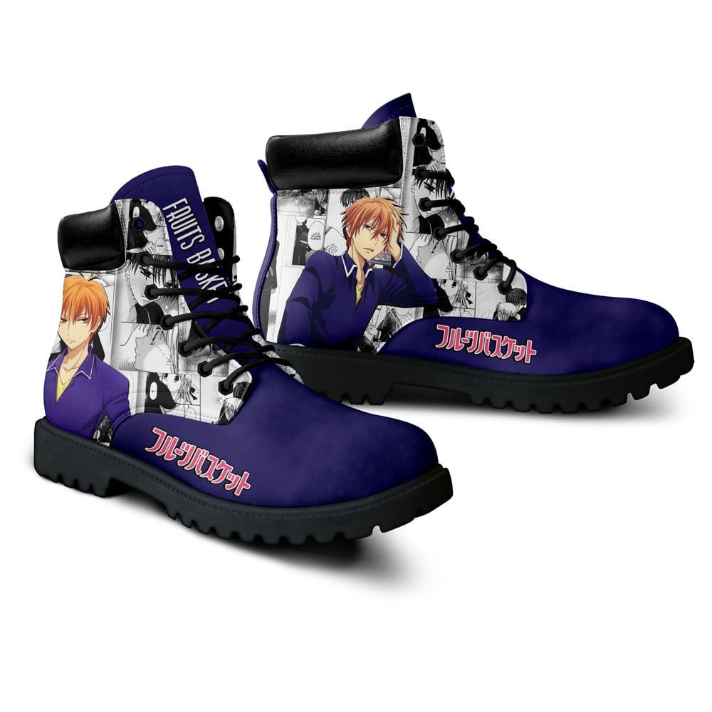 Fruits Basket Kyo Sohma Boots Anime Custom Shoes